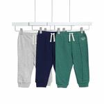 M&S Cotton Joggers, 3 Pack, 0 Months-3 Years