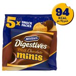 McVitie's Chocolate Digestive Mini's Multipack Biscuits