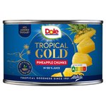 Dole Pineapple chunks in juice cans