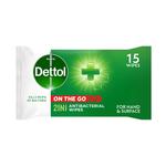 Dettol Antibacterial Wipes 2-in-1 Hands and Surfaces