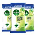 Dettol Antibacterial Multipurpose Lime & Mint Wipes
