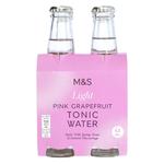 M&S Light Pink Grapefruit Tonic Water