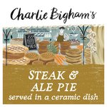 Charlie Bigham's Steak & Ale Ceramic Pie For 1