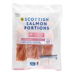 M&S Scottish Salmon Portions Frozen