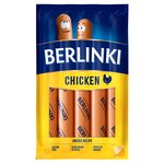 Morliny Berlinki Smoked Chicken Hot Dogs