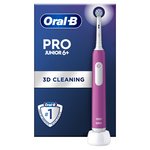 Oral-B Pro Junior Purple Electric Rechargeable Toothbrush For Ages 6+