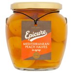 Epicure Mediterranean Peach Halves in Pineapple & Coconut Syrup