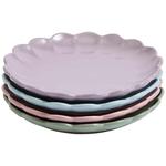 M&S Set Of 4 Scallop Side Plates