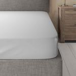 M&S Comfortably Cool Fitted Sheet, Super King Size, White