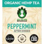 Body & Mind Botanicals Organic Hemp Tea - Peppermint
