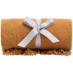 M&S Collection Chenille Plain Throw, One Size Caramel