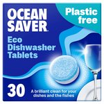 OceanSaver Plastic Free Eco Dishwasher Tablets