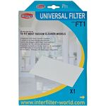 Interfilter Universal Microfibre Replacement Filter For Vacuum Cleaners