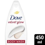 Dove Velvet Glow Body Wash Shower Gel