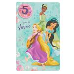 Disney Princesses 5th Birthday Card