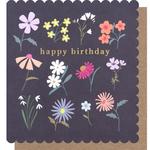 Flower Garden Birthday Card