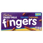 Cadbury Dairy Milk Fingers Salted Caramel Flavour