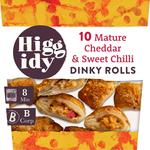Higgidy Mature Cheddar & Sweet Chilli Dinky Rolls