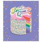 Birthday Queen Cake Birthday Card