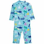 M&S Beach All In One, 2-8 Years, Blue
