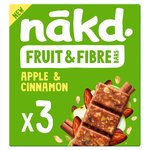 nakd. Fruit & Fibre Apple & Cinnamon Multipack
