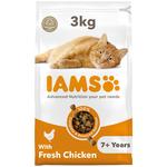IAMS 7+ Years Senior Dry Cat Food Chicken