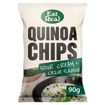 Eat Real Quinoa Chips Sour Cream & Chive Sharing