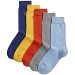 M&S Collection Mens 5pk Cool & Fresh Cotton Rich Socks, 6-12, Multi