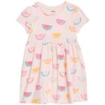 M&S Fruit Dress, 0 Months-3 Years, Ivory 