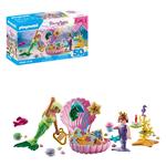 PLAYMOBIL 71446 Princess Magic, Mermaid's Birthday Party Gift Set
