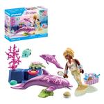 PLAYMOBIL 71501 Princess Magic, Mermaid with Dolphins