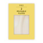 M&S Reusable Champagne Flutes