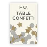 M&S Gold & Silver Table Confetti