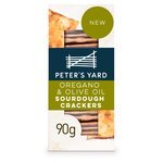 Peter's Yard Oregano & Olive Oil Sourdough Crackers