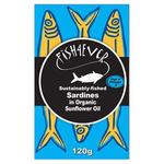 Fish 4 Ever Whole Sardines in Organic Sunflower Oil