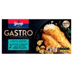 Young's Gastro 2 Sea Salt & Pepper Dusted Basa Fillets Frozen