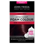 John Frieda Precision Foam Colour Hair Dye Deep Cherry Brown 3VR