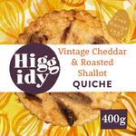 Higgidy West Country Cheddar & Roasted Shallot Quiche