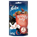 Felix Goody Bag Mixed Grill Beef Chicken & Salmon Cat Treats