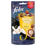 Felix Goody Bag Original Chicken Liver & Turkey Cat Treats 
