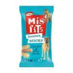Misfits Nasher Sticks Adult Large Dog Treats with Chicken and Beef