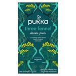Pukka Tea Organic Three Fennel Tea Bags