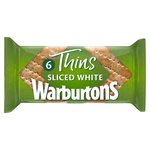 Warburtons White Sandwich Thins