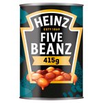 Heinz Five Mixed Tinned Baked Beans 