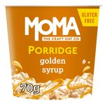 MOMA Golden Syrup Jumbo Oat Porridge Pot Gluten Free