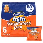 McVitie's Mini Gingerbread Men Multipack Biscuits