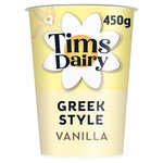 Tims Dairy Greek Style Vanilla Yoghurt