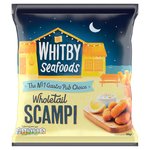 Whitby Seafoods Wholetail Breaded Scampi Frozen
