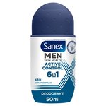 Sanex Men Active Control Antiperspirant Roll On Deodorant