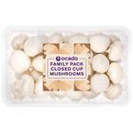 Ocado Family Pack Closed Cup Mushrooms